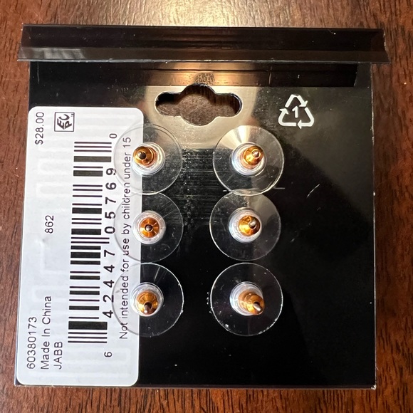 Anne Klein Gold Tone Cubic Zirconia Earrings Collection - Picture 4 of 4